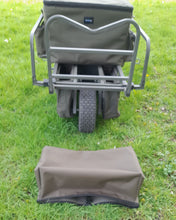 Load image into Gallery viewer, Midwater Barrow Tidy in olive on the grass