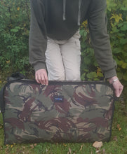 Load image into Gallery viewer, Large Midwater fish care mat in DPM being unzipped.