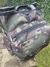 Load image into Gallery viewer, Midwater Outdoor Power Shower Bag in DPM Camo side pocket view