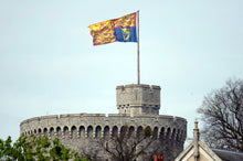 Load image into Gallery viewer, The Standard on Windsor Castle. Our Flag bags are also made for the Royal Warrant Holders.