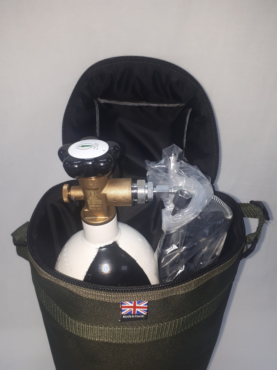 300 Bar Cylinder Bag.  Midwater PCP Air Rifle Cylinder Bottle Carrier.