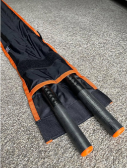 Midwater Fishing Rod Sleeves. Bags to hold all types of fishing rods.